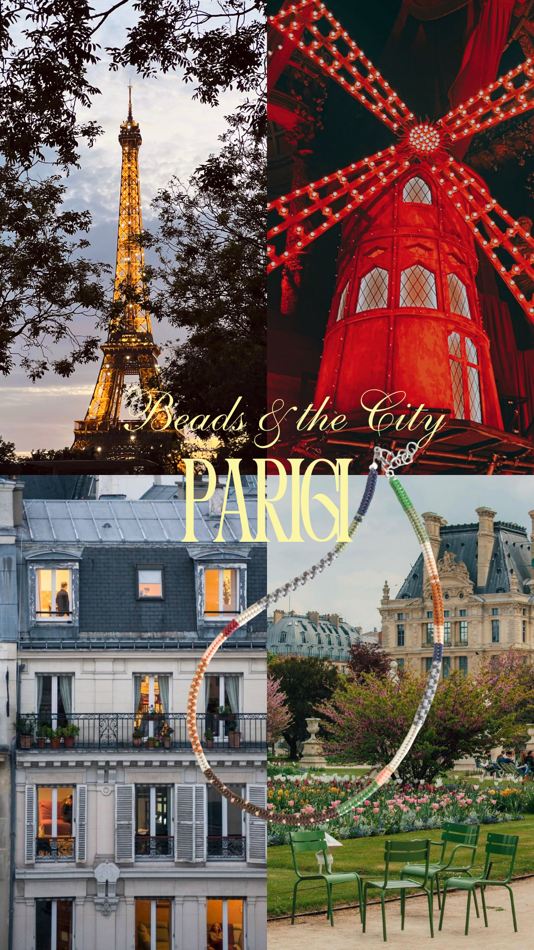 Collana Beads & the City *PARIGI