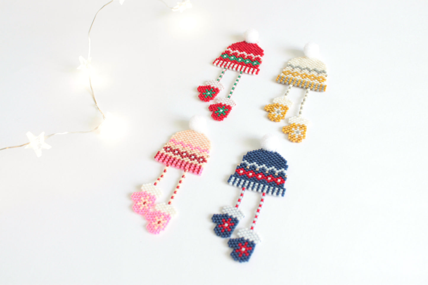 Decorazione per albero di Natale Berretto Guanti