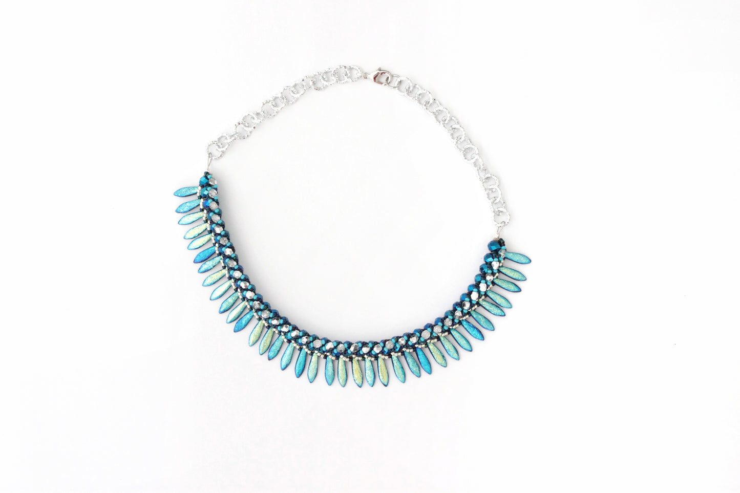 Collana Seaside Materica Blu