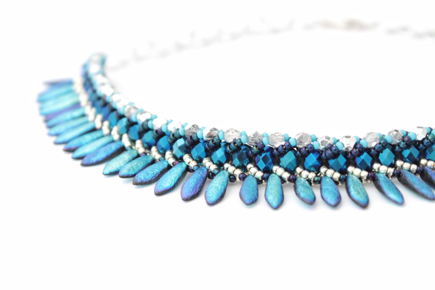 Collana Seaside Materica Blu