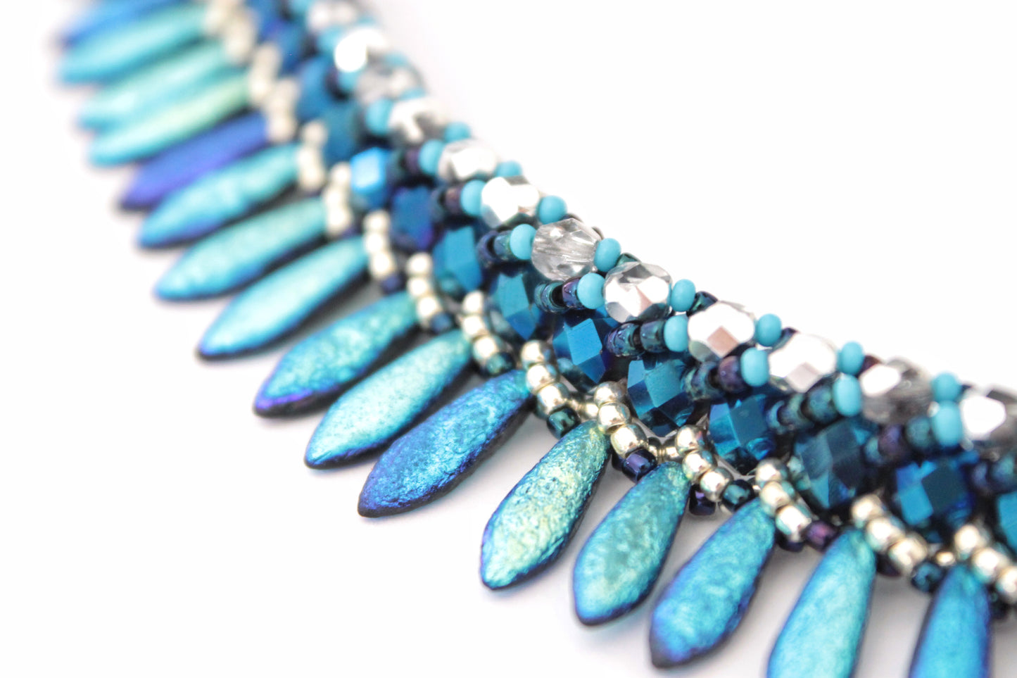 Collana Seaside Materica Blu