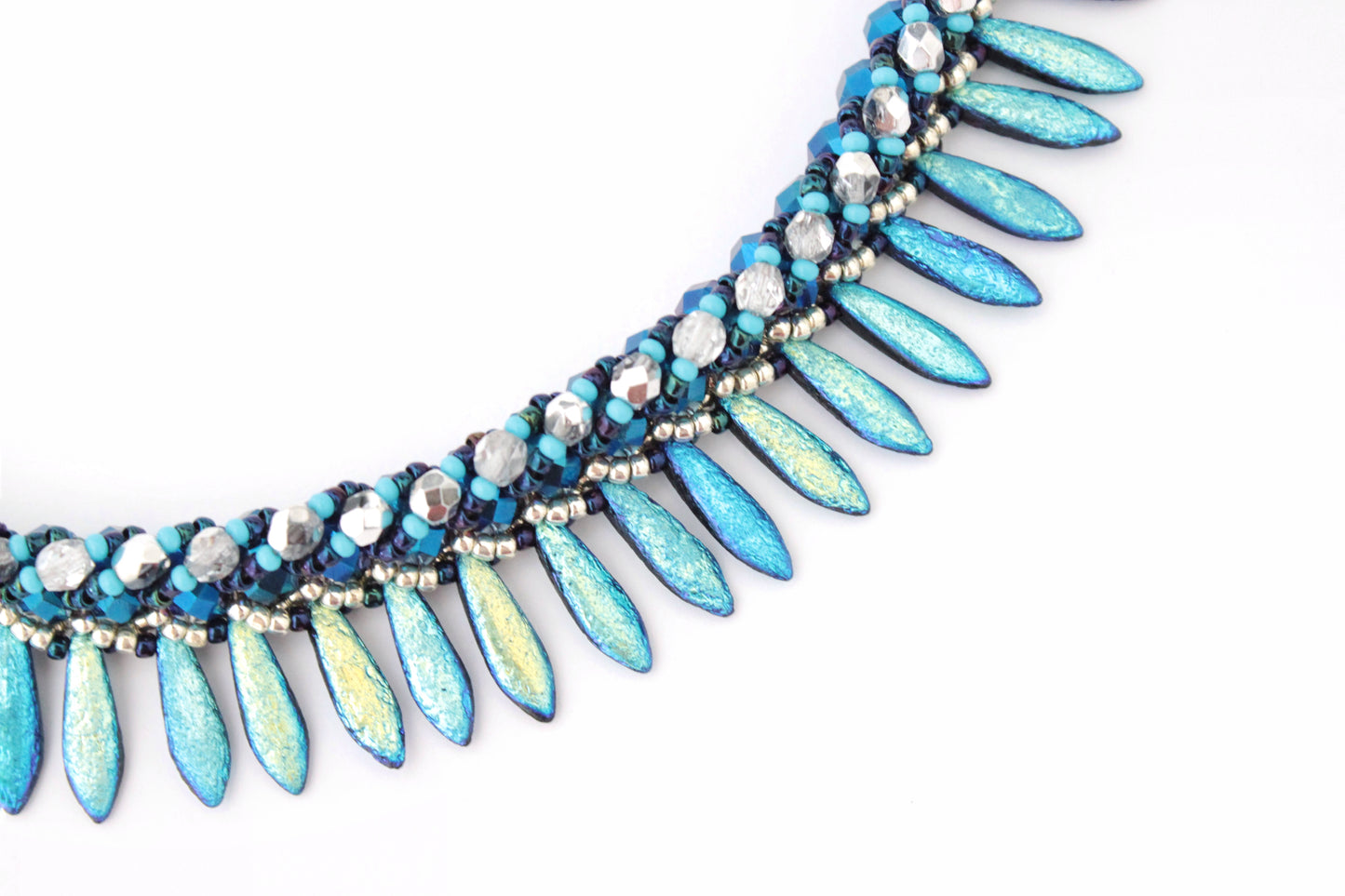 Collana Seaside Materica Blu