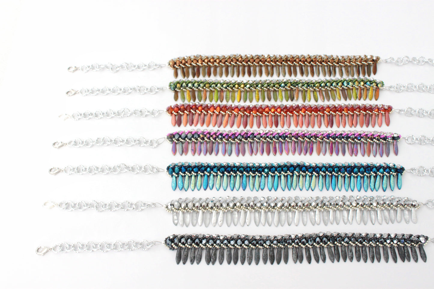 Collana Seaside Materica Ematite