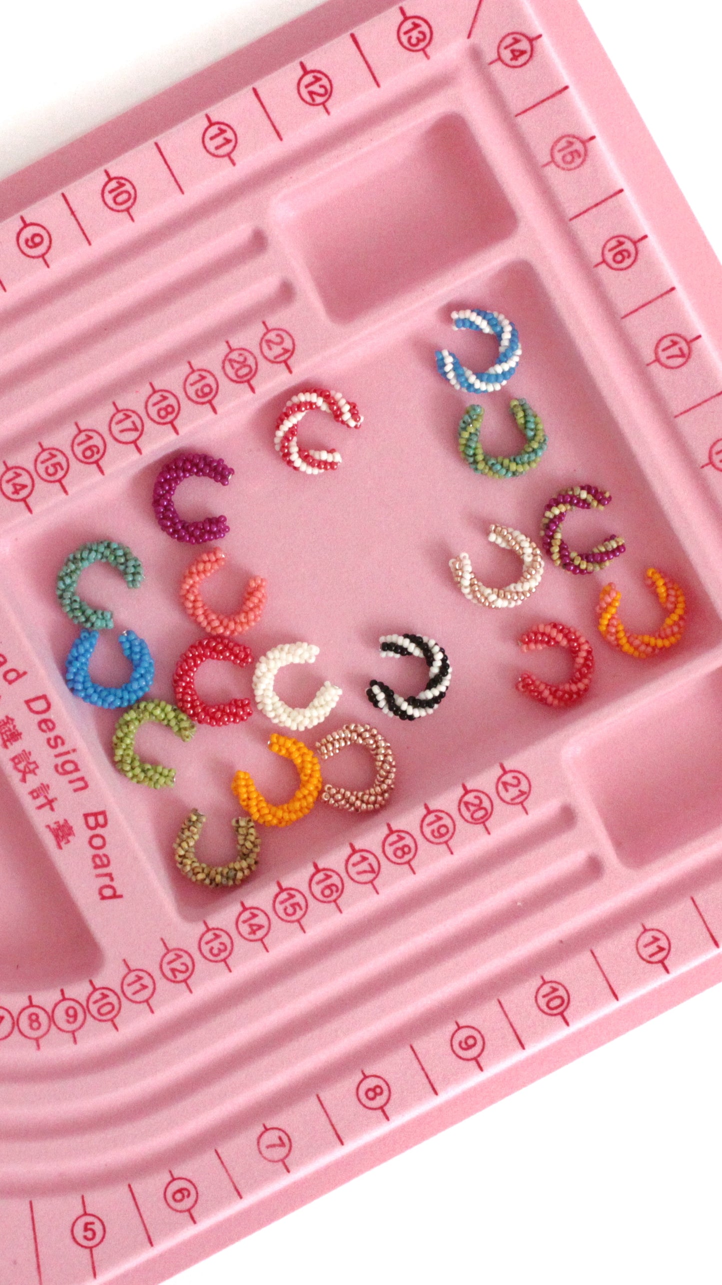 Ear Cuff perline *tinta unita
