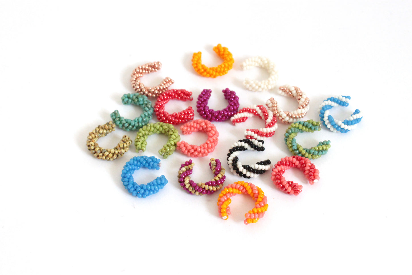 Ear Cuff perline *tinta unita