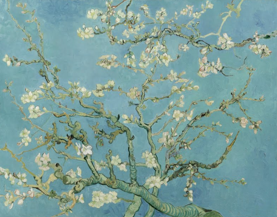 Collana Lenorarte Van Gogh "Ramo di Mandorlo Fiorito"