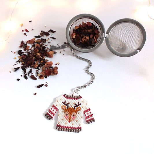 Filtro tè con maglioncino Rudolph