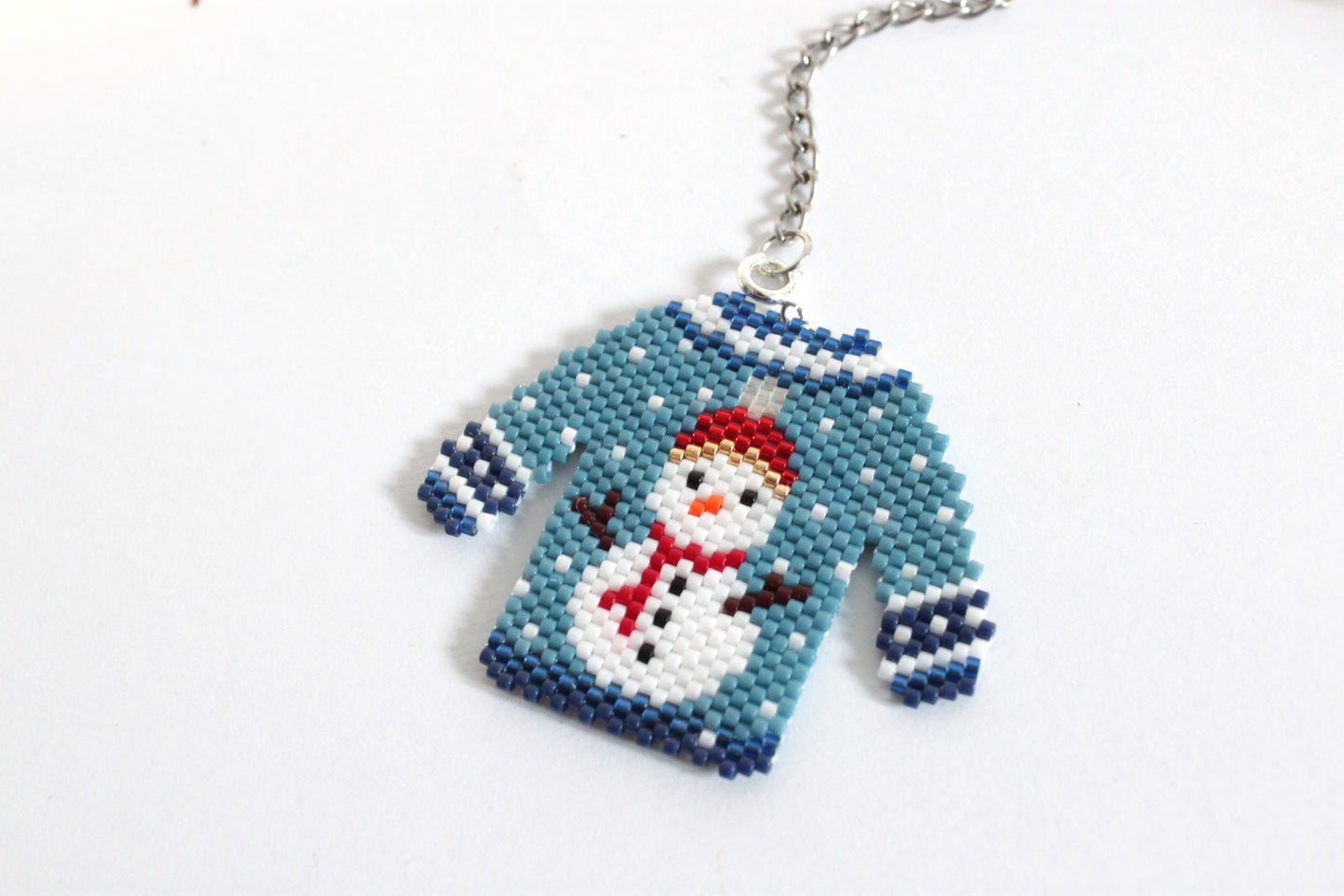 Filtro tè con maglioncino Pupazzo di Neve