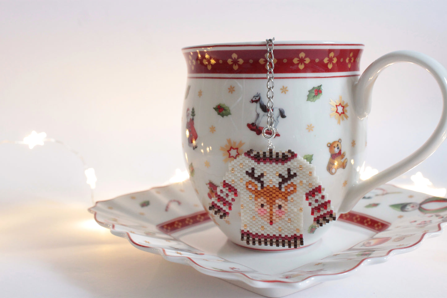 Filtro tè con maglioncino Rudolph