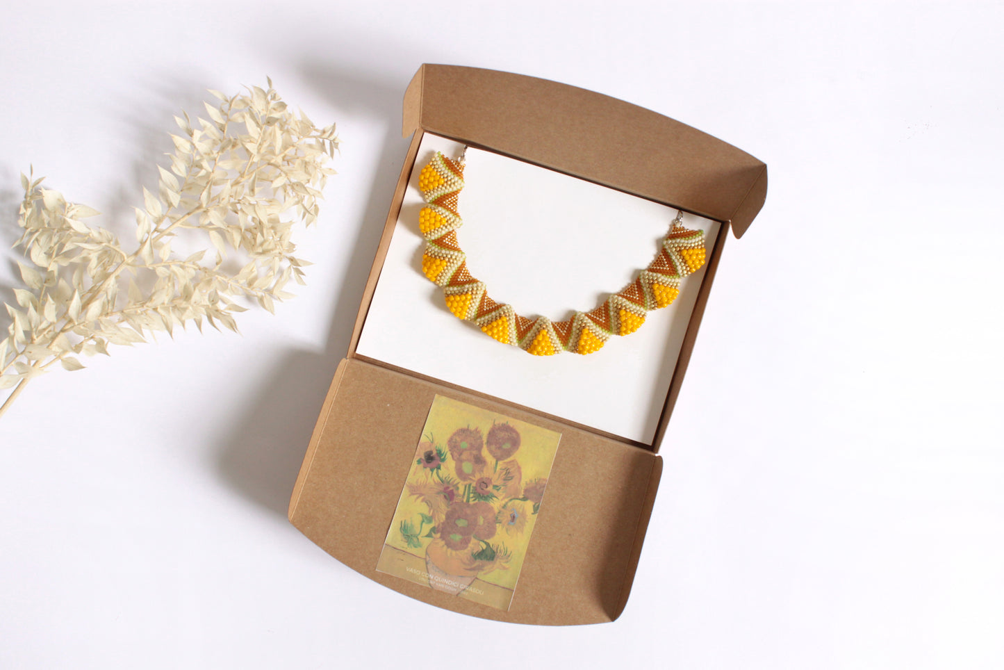 Collana Lenorarte Van Gogh "Vaso con Quindici Girasoli"