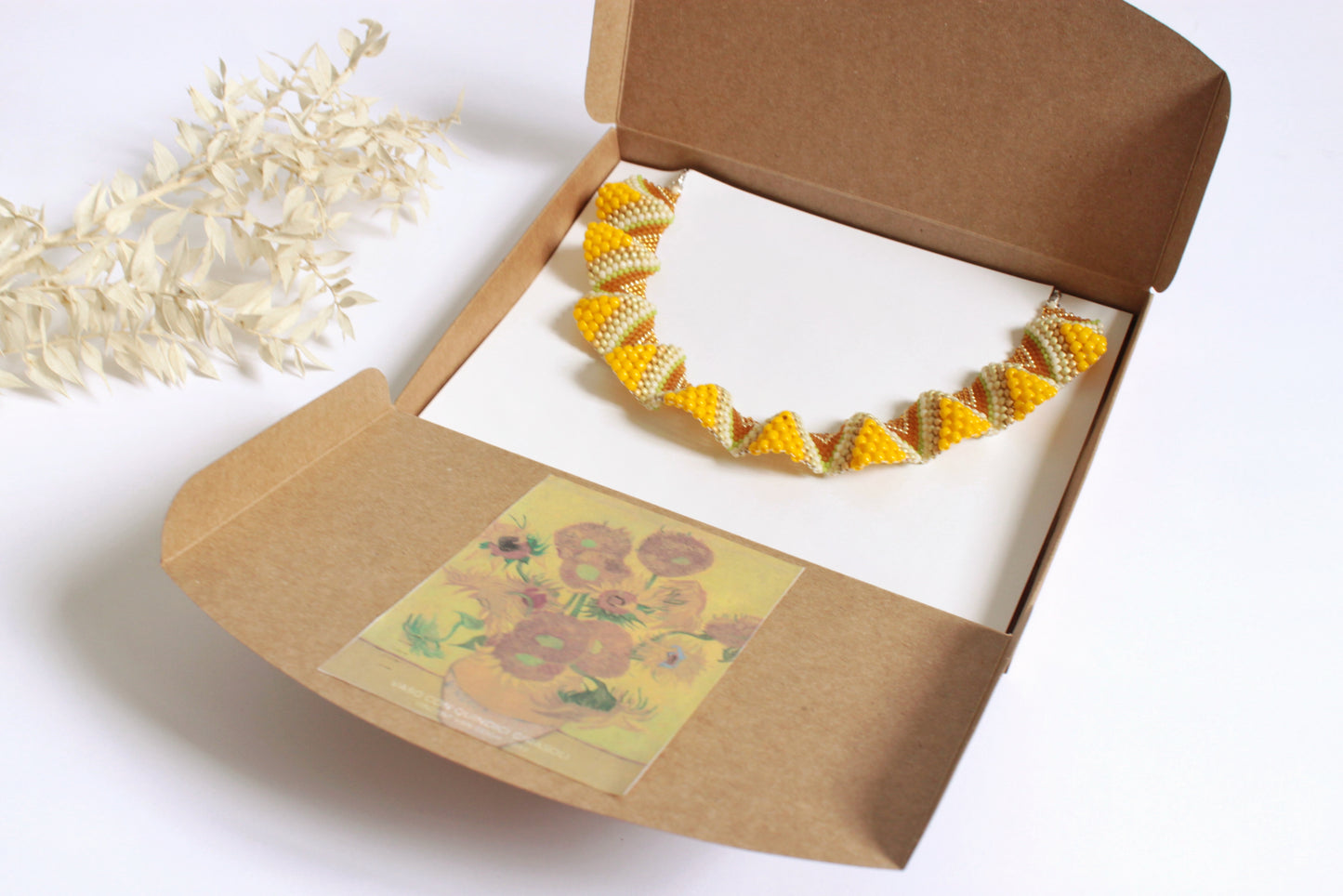 Collana Lenorarte Van Gogh "Vaso con Quindici Girasoli"