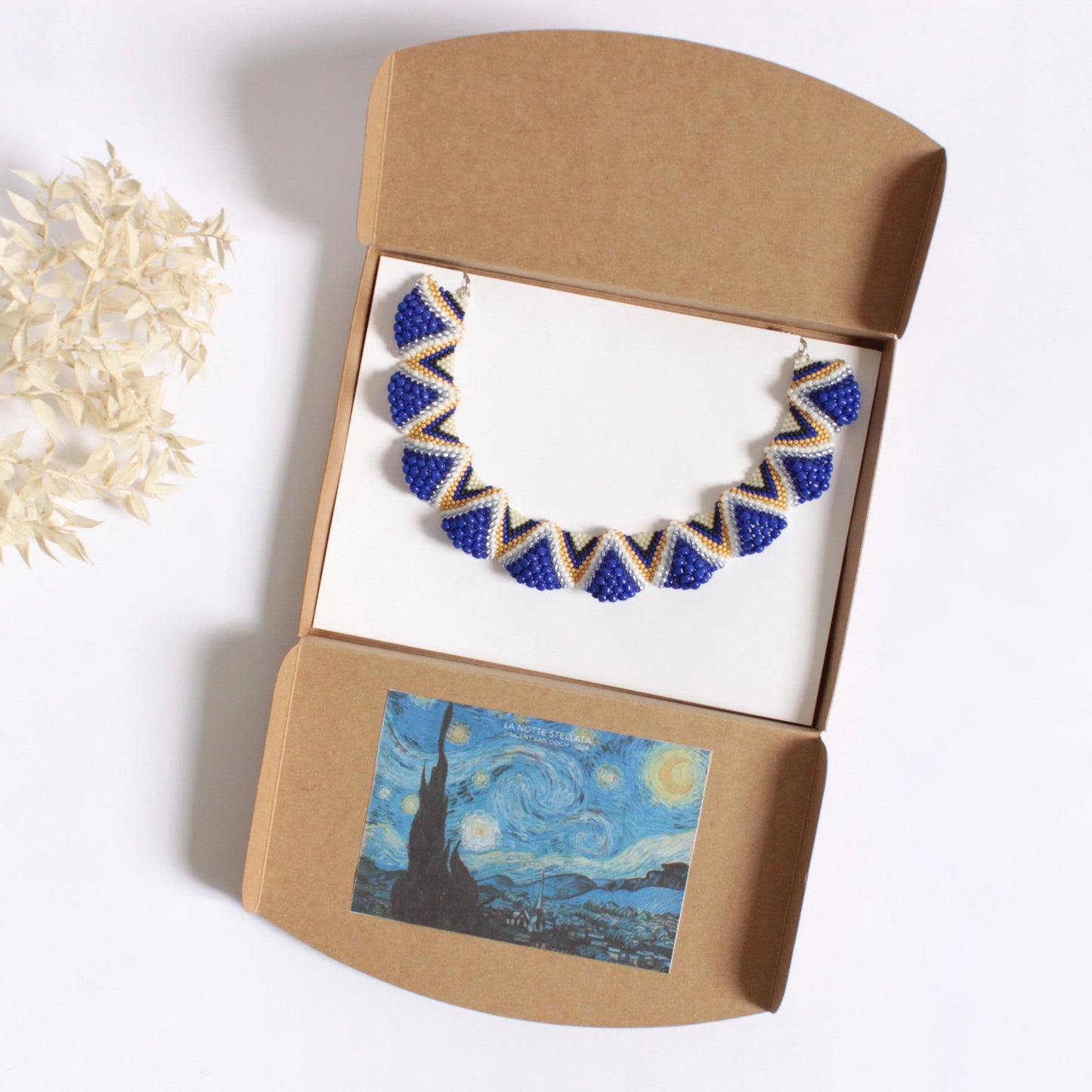 Collana Lenorarte Van Gogh "La Notte Stellata"