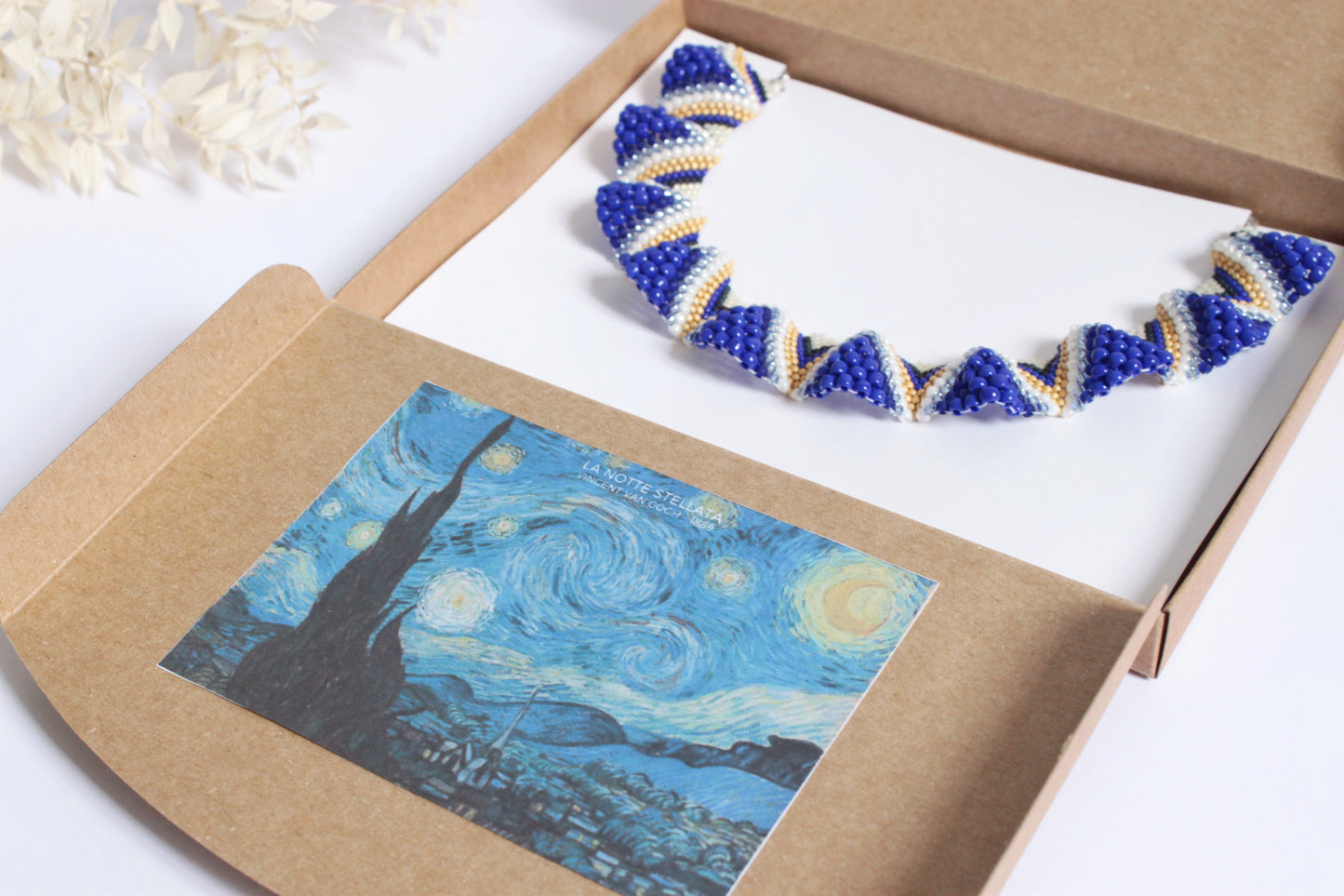 Collana Lenorarte Van Gogh "La Notte Stellata"