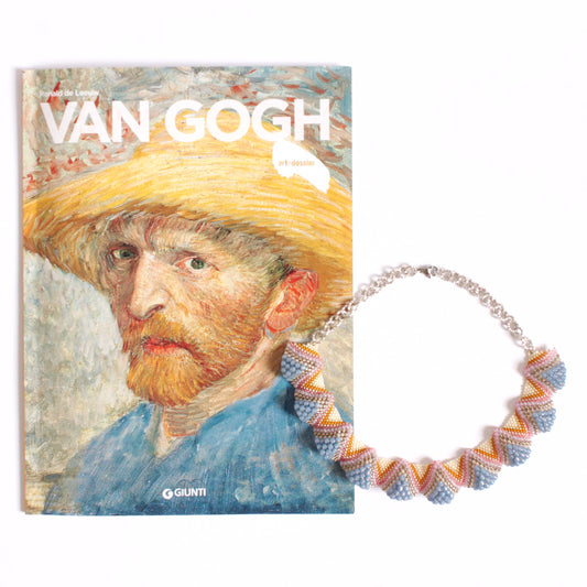 Collana Lenorarte Van Gogh "Autoritratto con Cappello di Paglia"