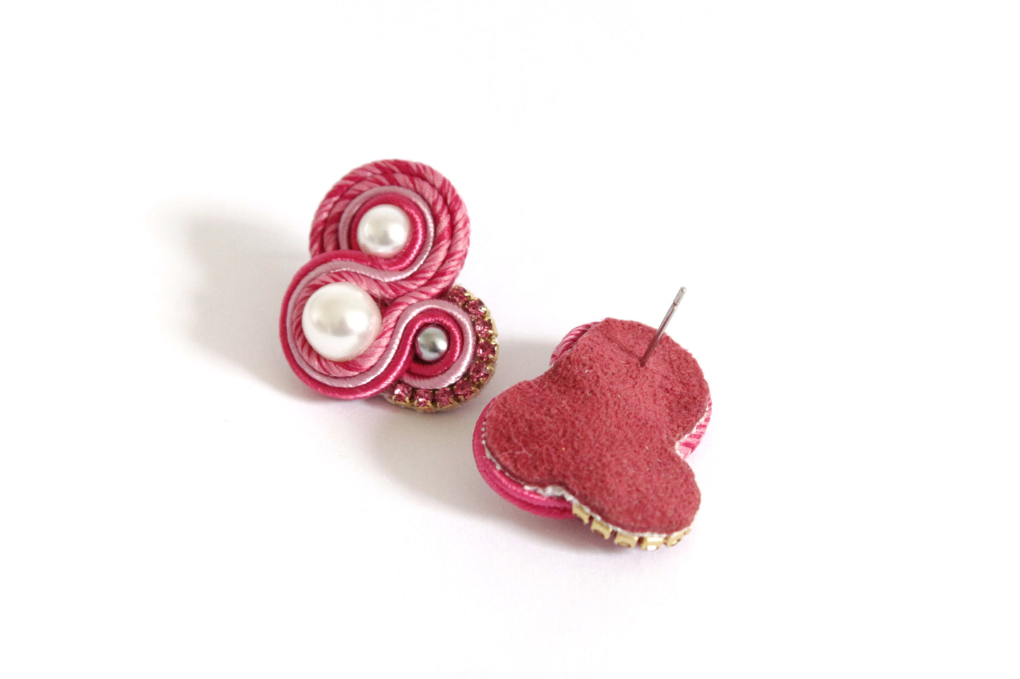 Orecchini Flamingo Mélange Amarena*Rosa*Ciclamino