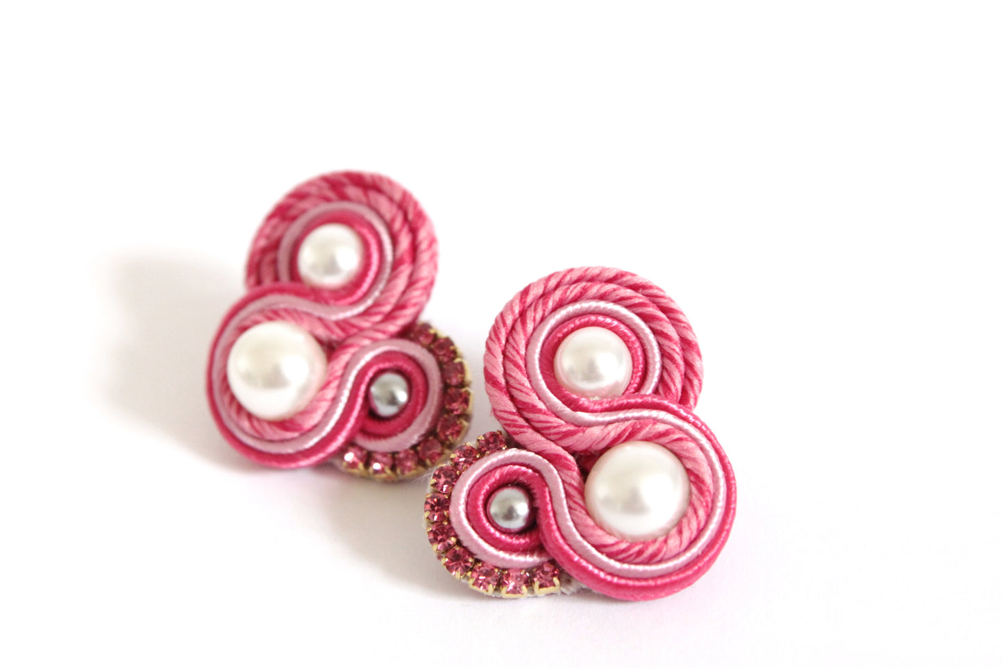 Orecchini Flamingo Mélange Amarena*Rosa*Ciclamino