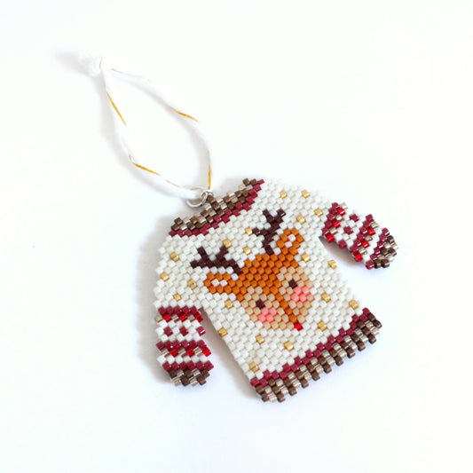 Decorazione per albero di Natale Maglioncino Rudolph