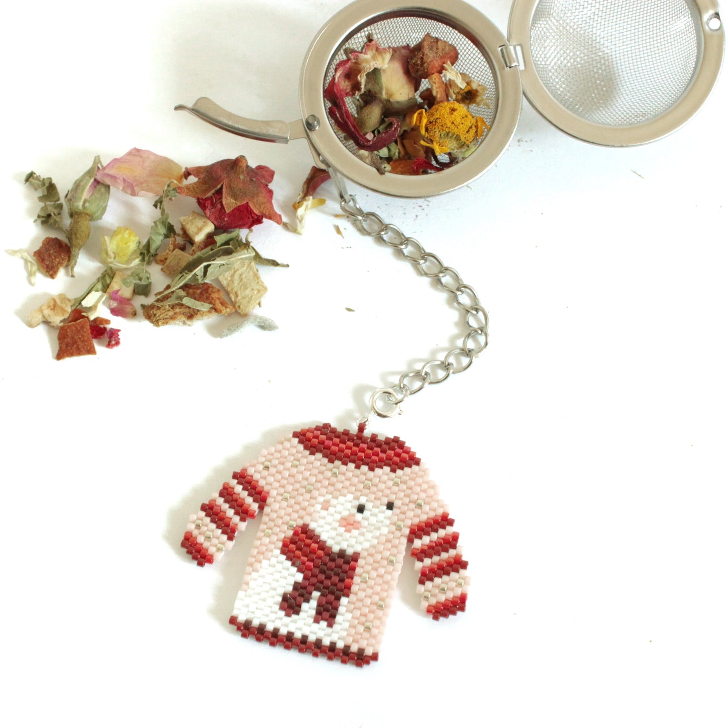 Filtro tè con maglioncino Orso Polare