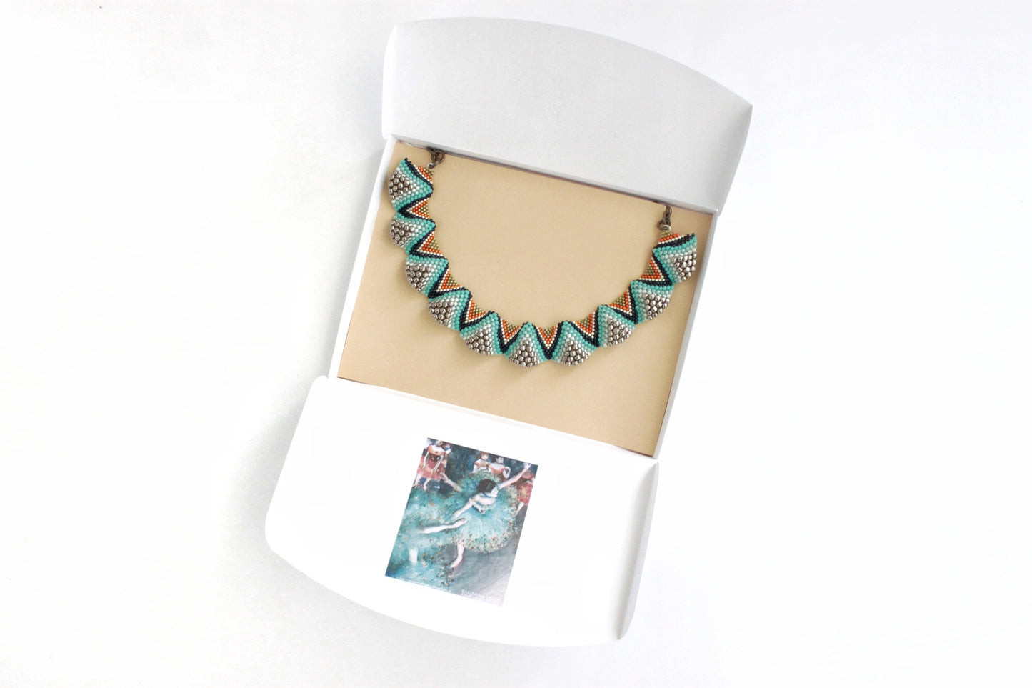 Collana Lenorarte Degas "Ballerina Verde"