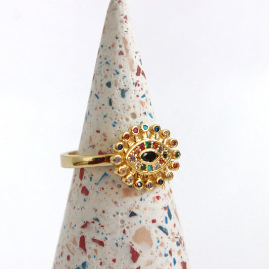 Anello Futura Occhio Nero