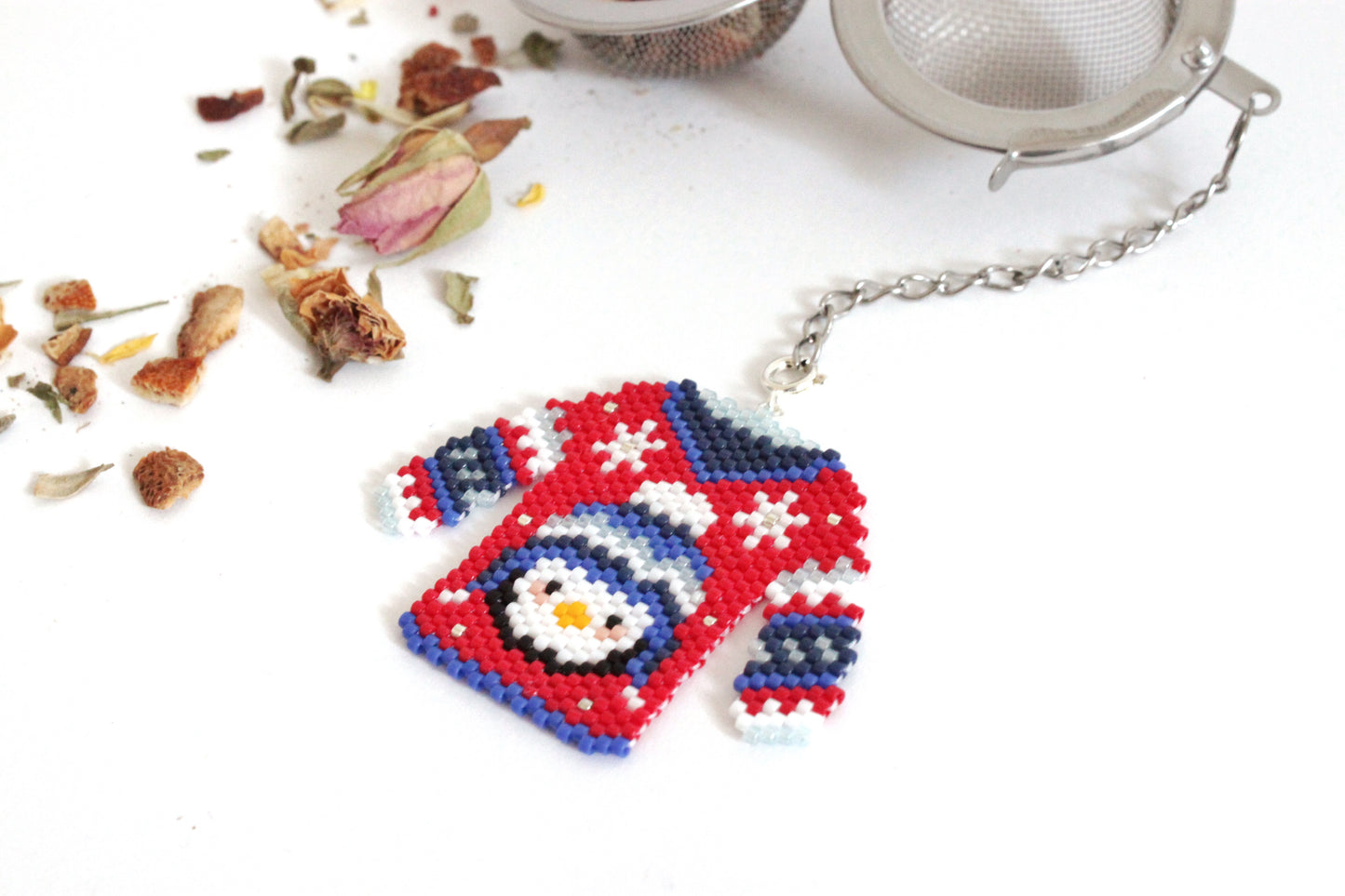 Filtro tè con maglioncino Pinguino *NEW 2025