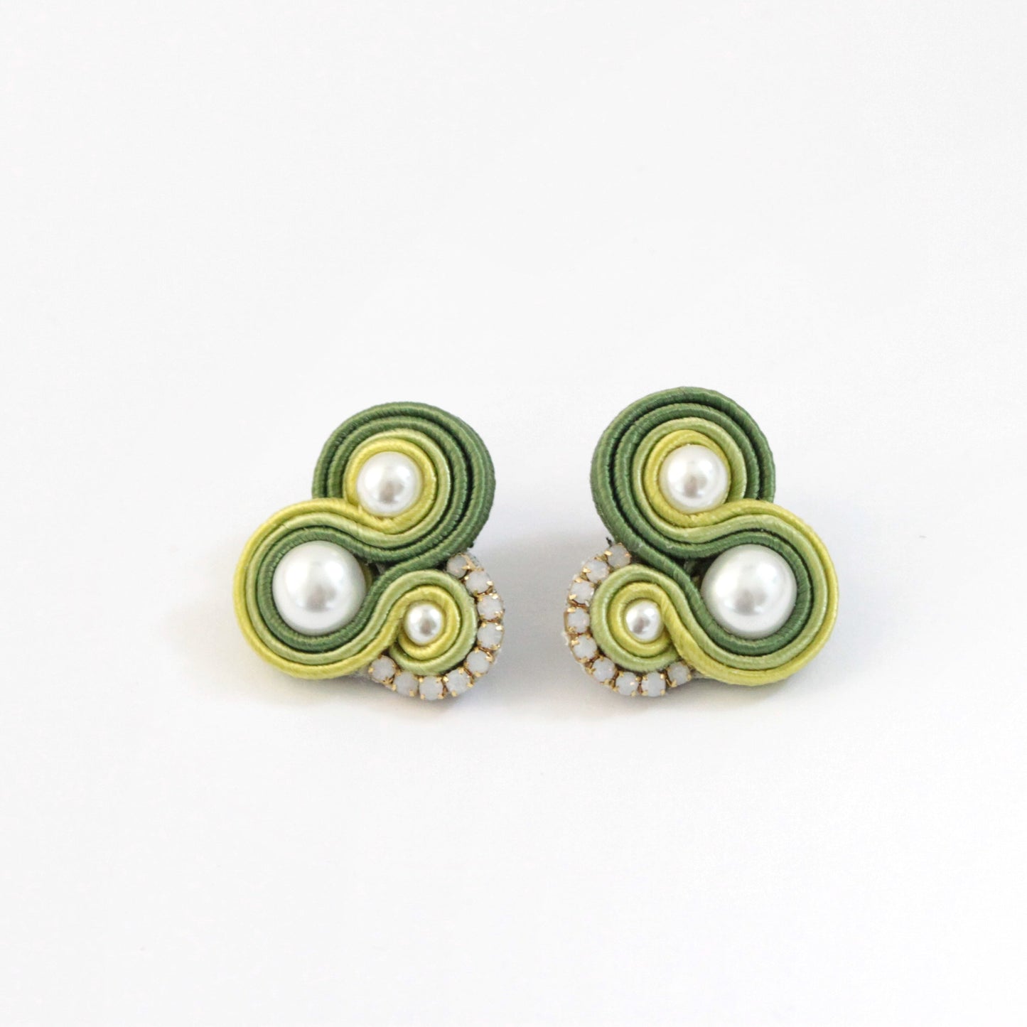 Orecchini Flamingo Prato*Oliva*Lime