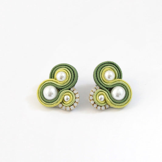 Orecchini Flamingo Prato*Oliva*Lime
