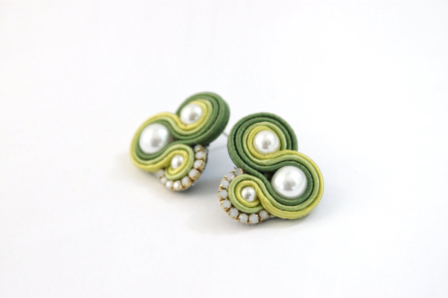 Orecchini Flamingo Prato*Oliva*Lime