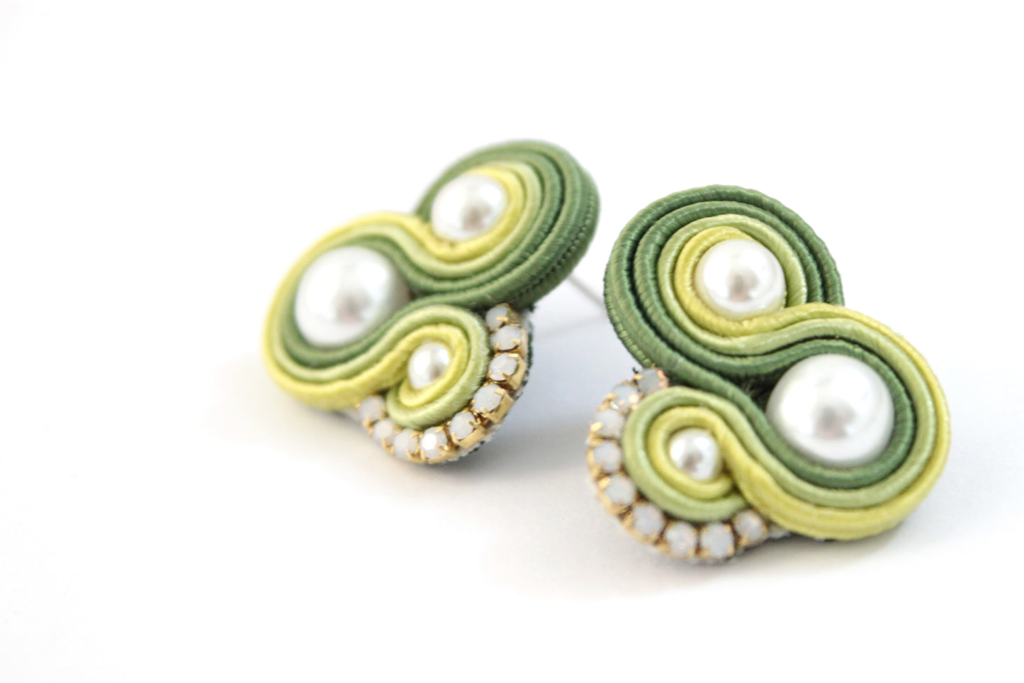 Orecchini Flamingo Prato*Oliva*Lime