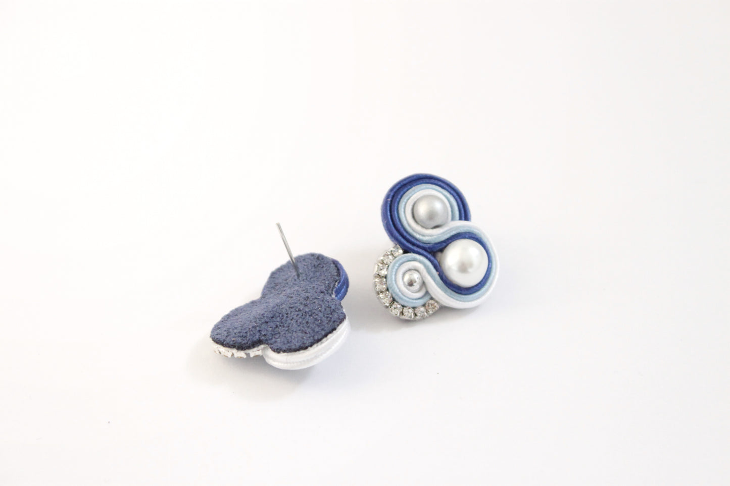 Orecchini Flamingo Blu*Avio*Bianco