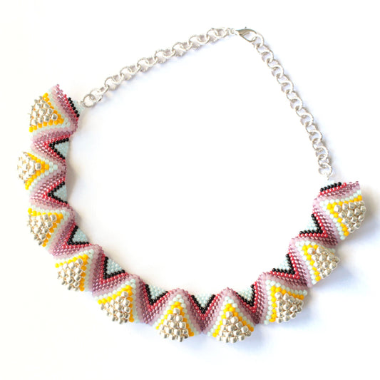 Collana Lenorarte Kandinskij "Giallo, Rosso, Blu"