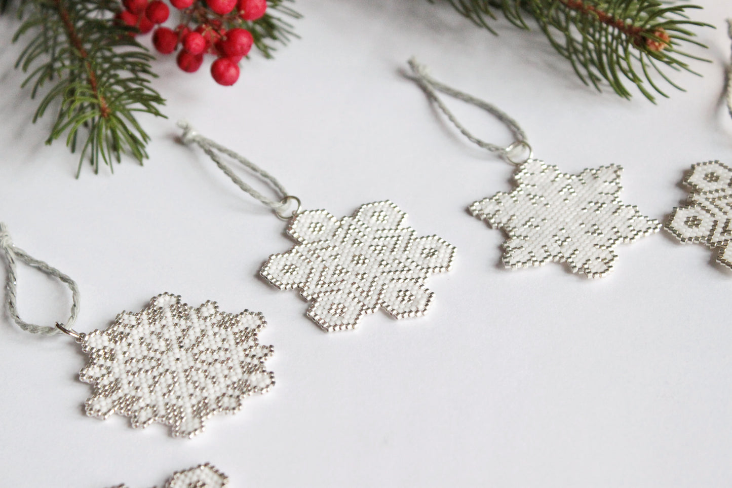 Decorazione per albero di Natale Fiocco di Neve