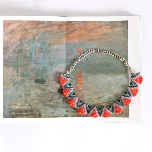 Collana Lenorarte Monet "Impressione, Sorgere del Sole"