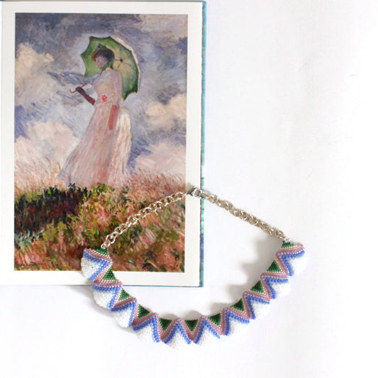 Collana Lenorarte Monet "Donna con Parasole"