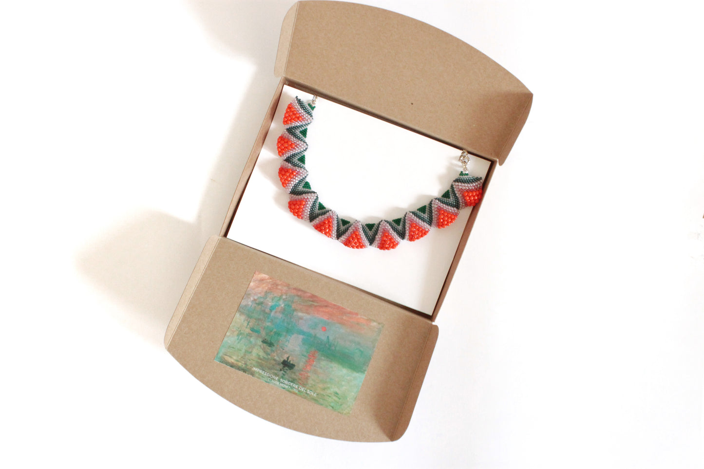Collana Lenorarte Monet "Impressione, Sorgere del Sole"