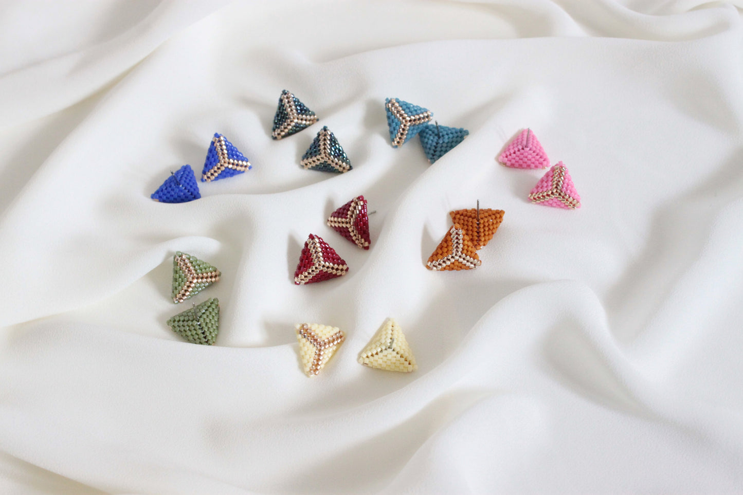 Orecchini Origami Ottanio