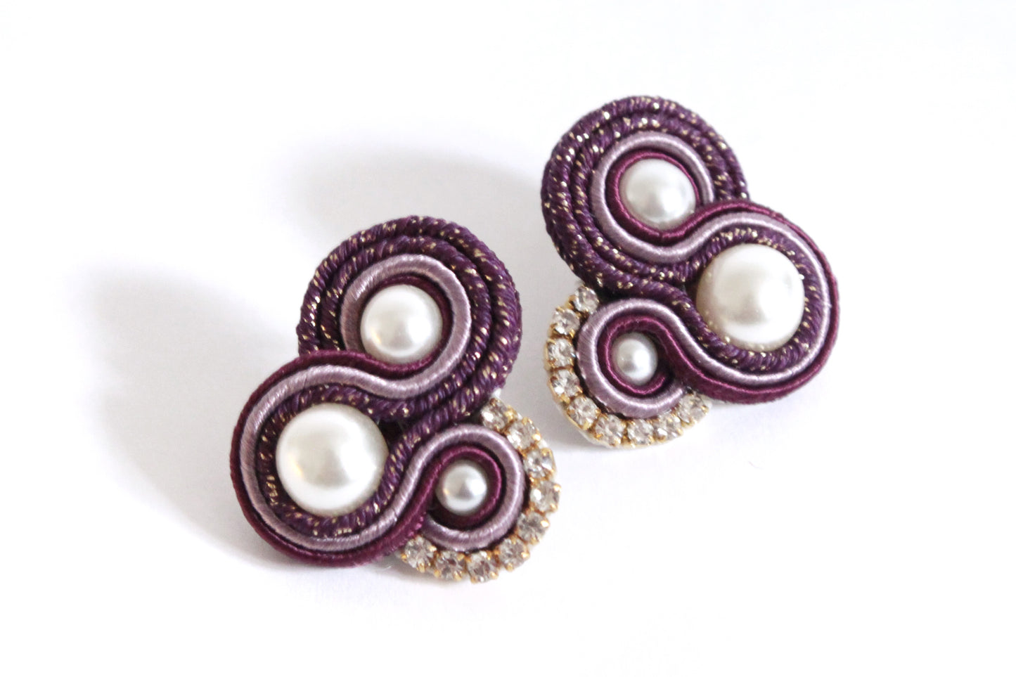 Orecchini Sparkling Flamingo *Prugna