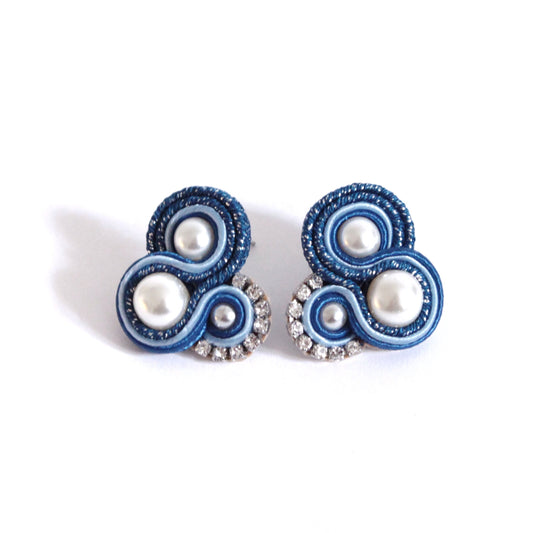 Orecchini Sparkling Flamingo *Blu