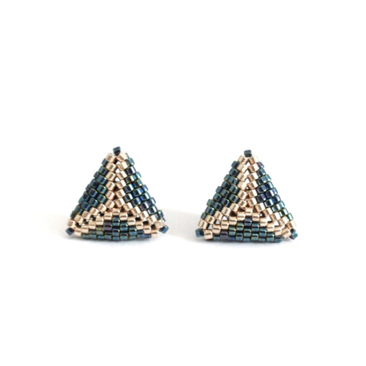 Orecchini Origami Ematite