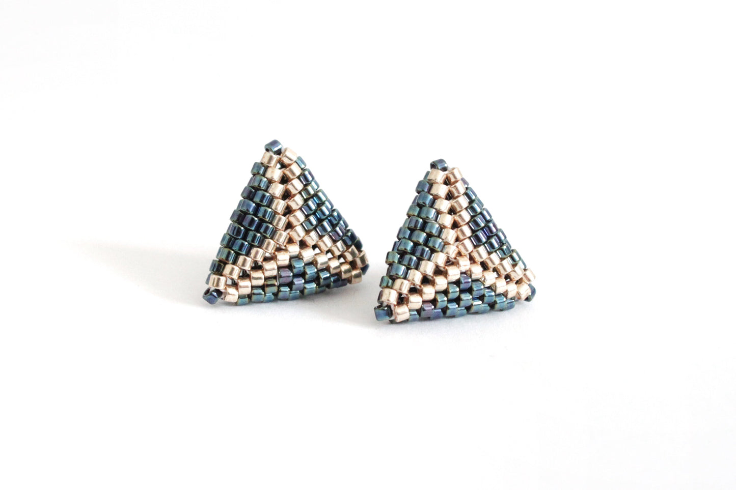 Orecchini Origami Ematite