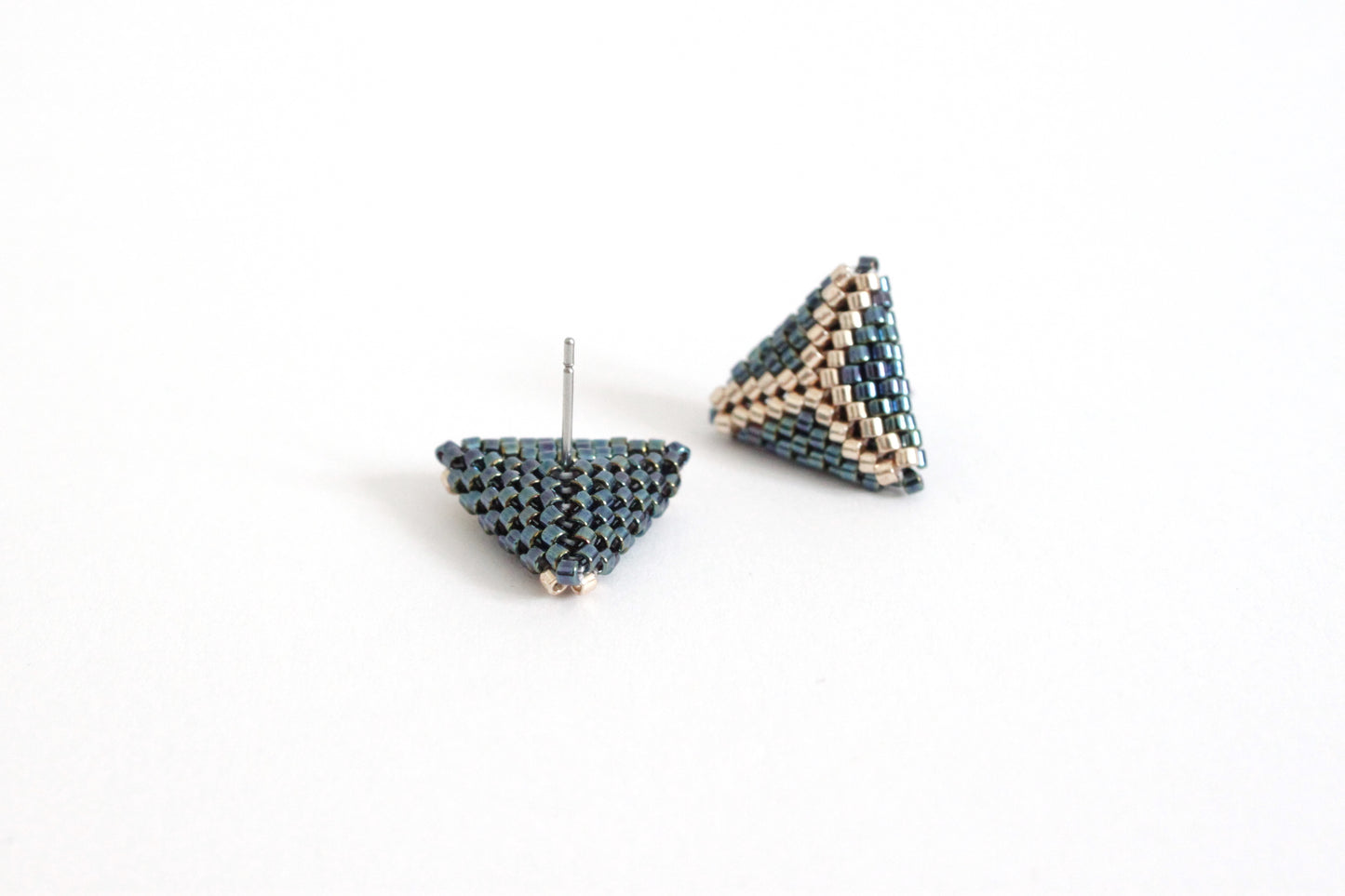 Orecchini Origami Ematite