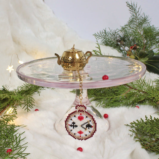 Filtro teiera con orologio del Bianconiglio *Alice in Lenorland