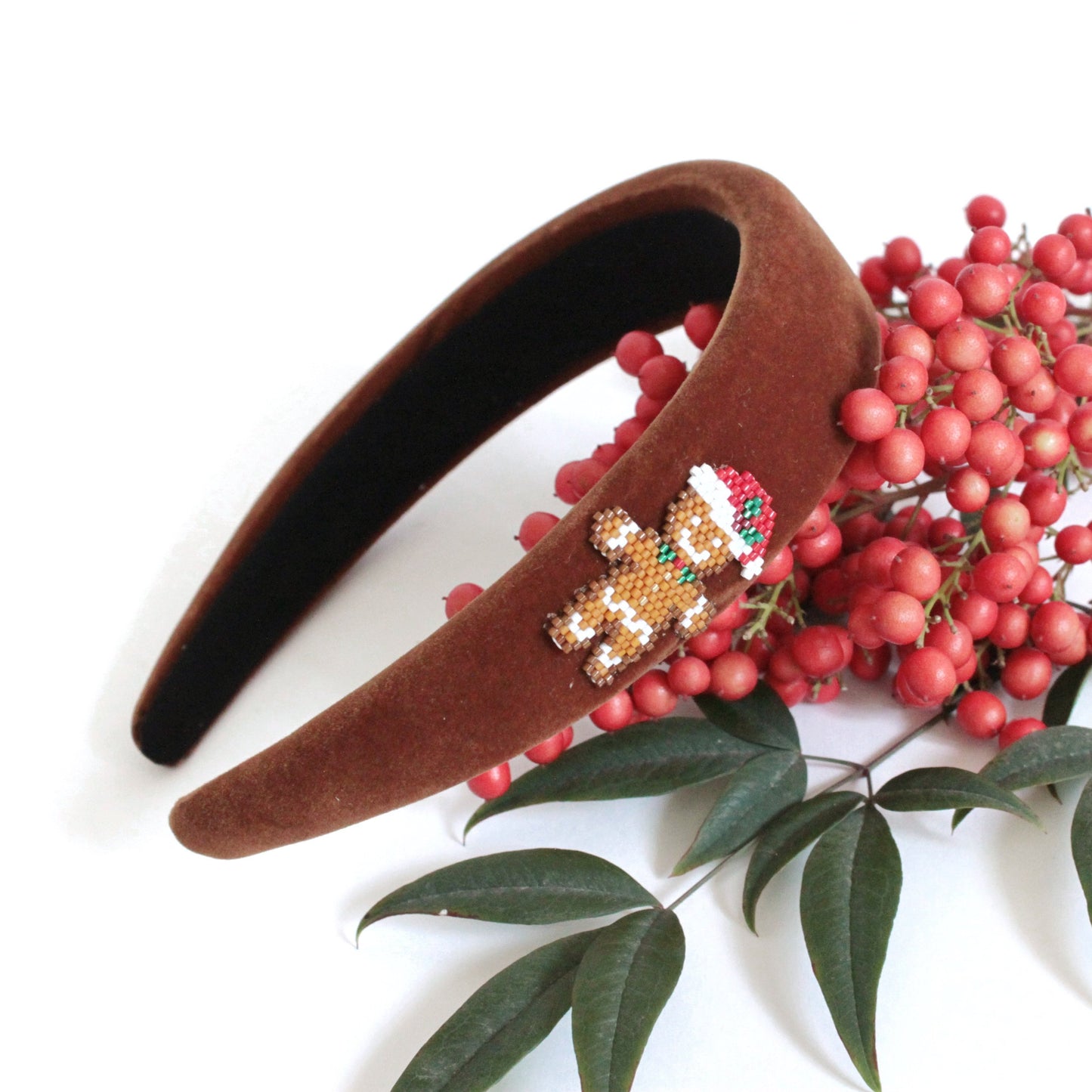 Cerchietti Velluto Pan di Zenzero Lenor