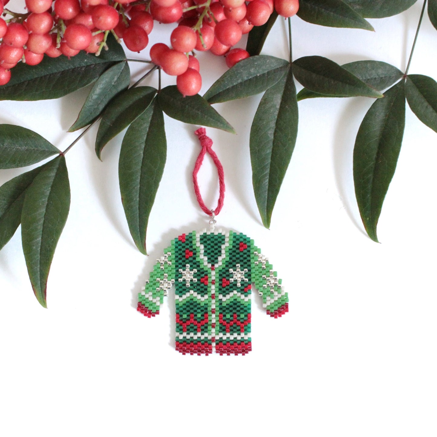 Decorazione per albero di Natale Maglioncino Elfo