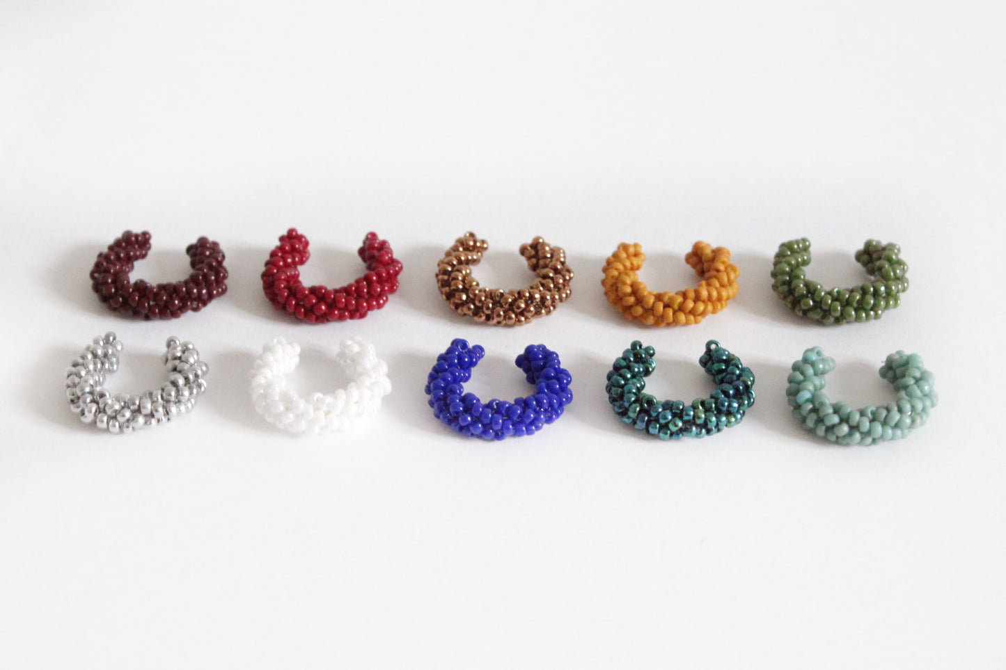 Ear Cuff perline *tinta unita autunno/inverno