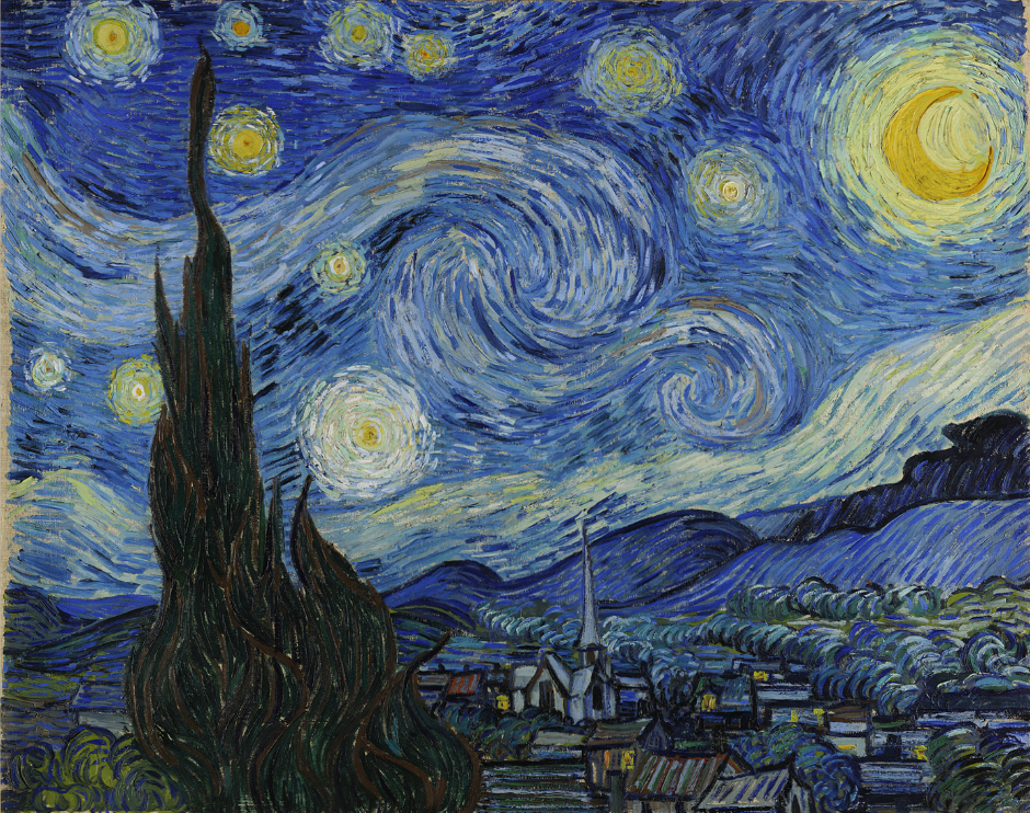 Collana Lenorarte Van Gogh "La Notte Stellata"