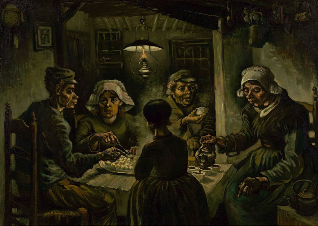 Collana Lenorarte Van Gogh "I Mangiatori di Patate"