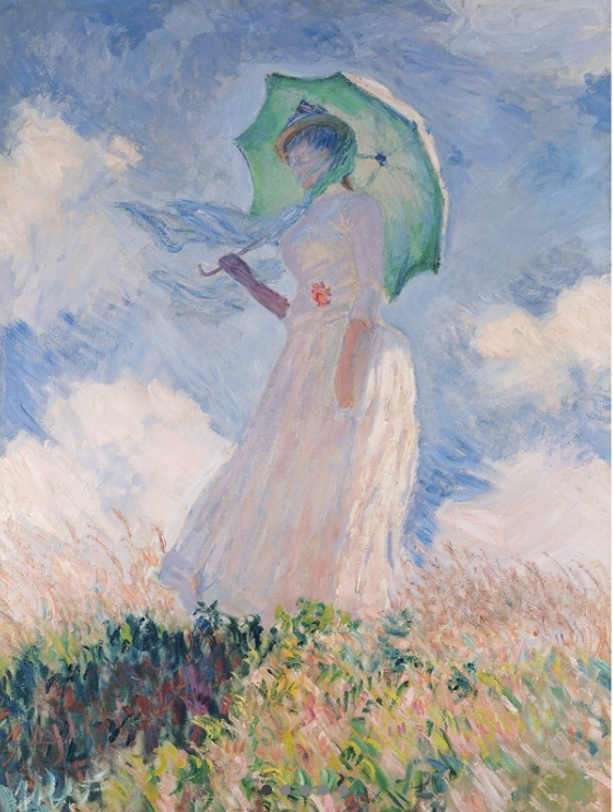 Collana Lenorarte Monet "Donna con Parasole"