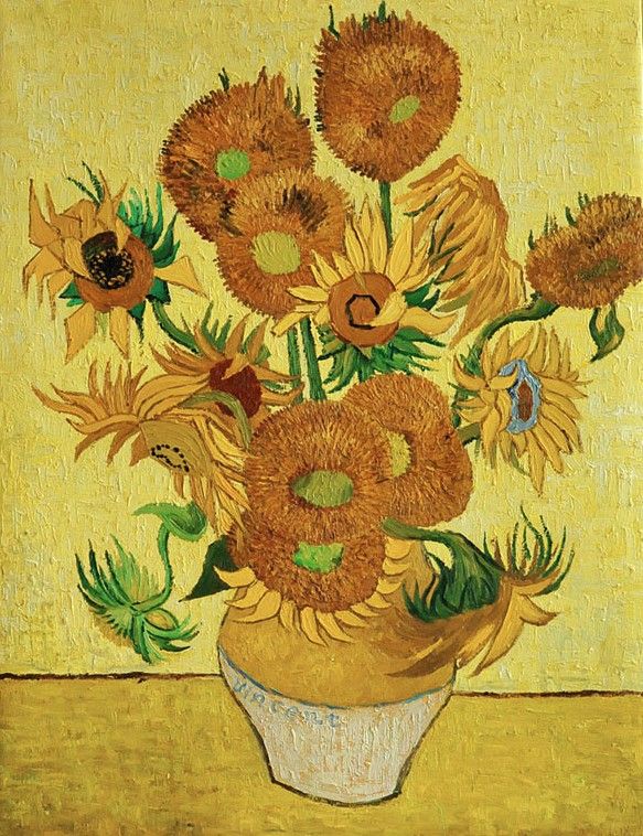 Collana Lenorarte Van Gogh "Vaso con Quindici Girasoli"