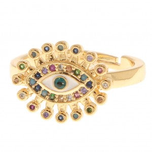 Anello Futura Occhio Bianco